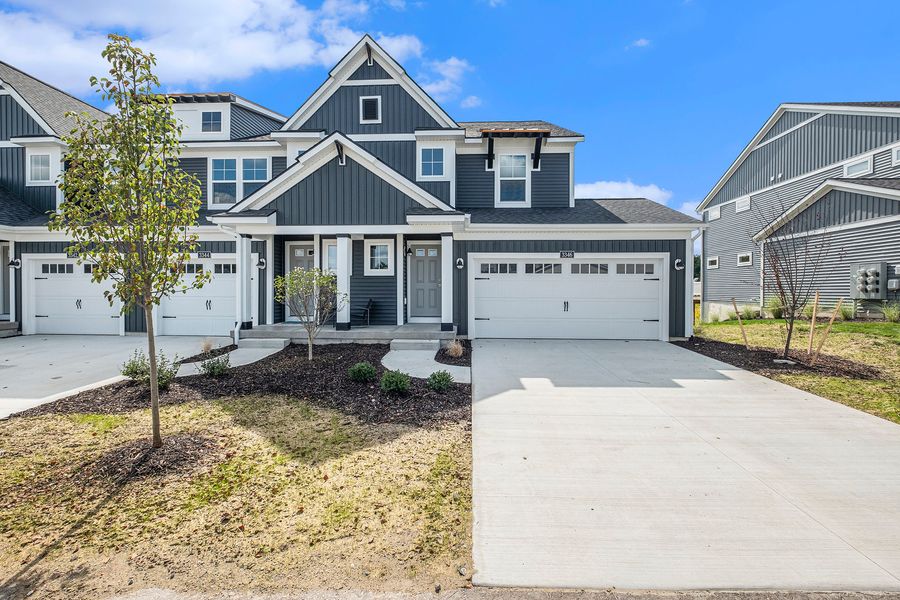 The Lancer Townhome by Eastbrook Homes Inc. in Grand Rapids MI