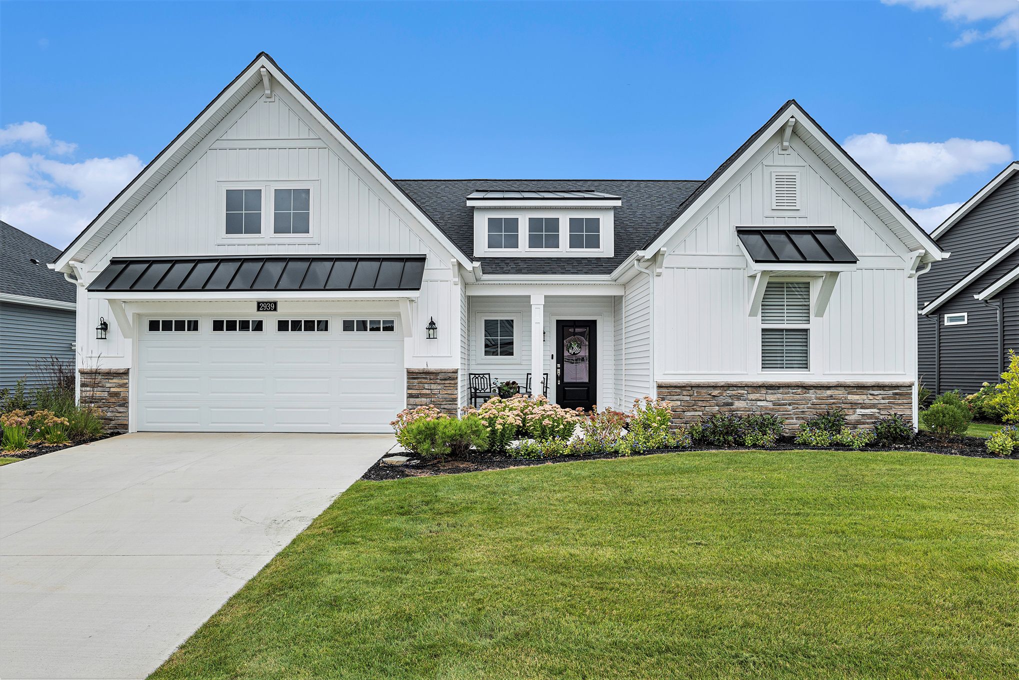 The Jasmine Plan at College Fields in Okemos, MI by Eastbrook Homes Inc.