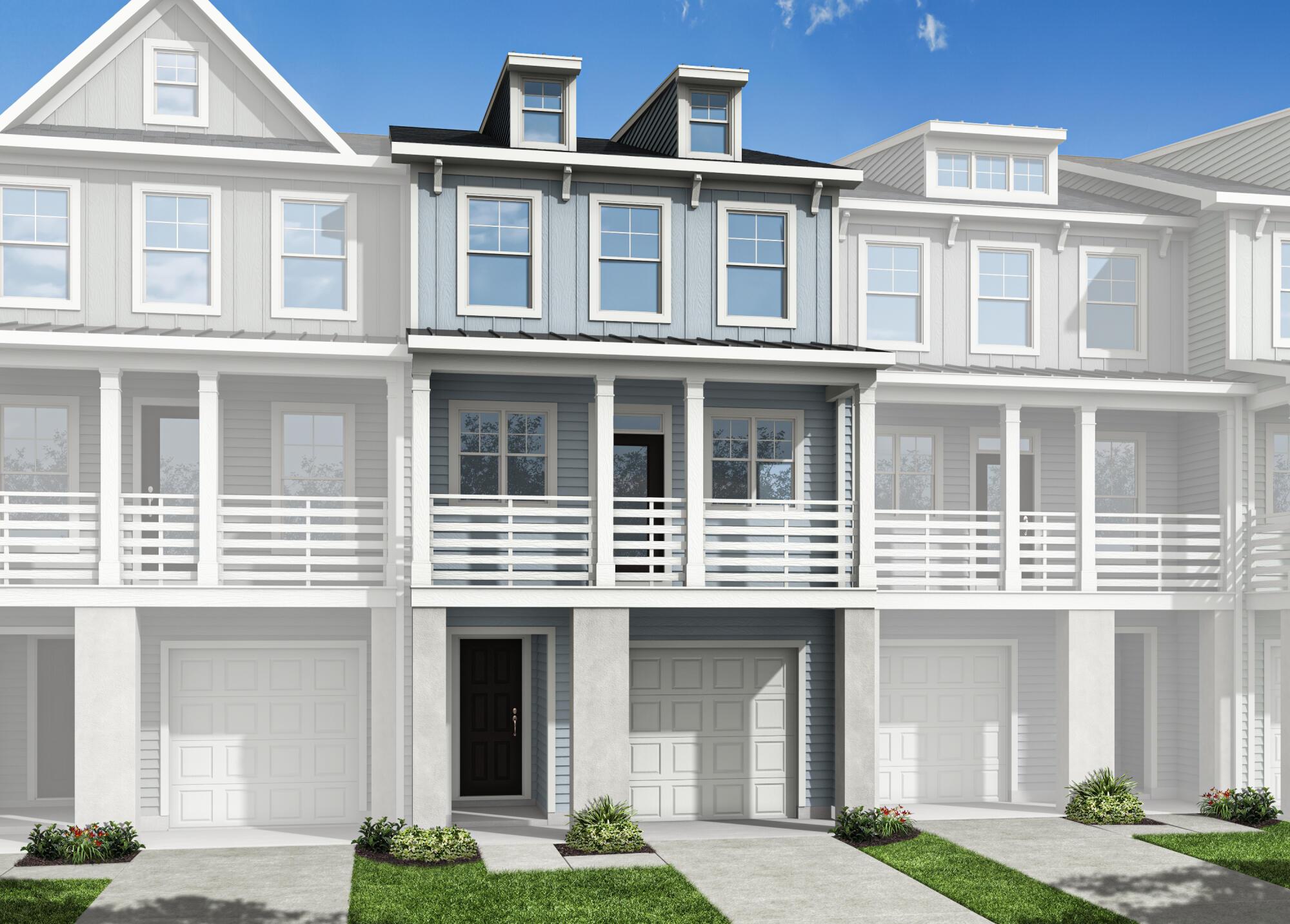 Blakely - The Bluffs at Pinefield Townhomes: Charleston, South Carolina - Eastwood Homes
