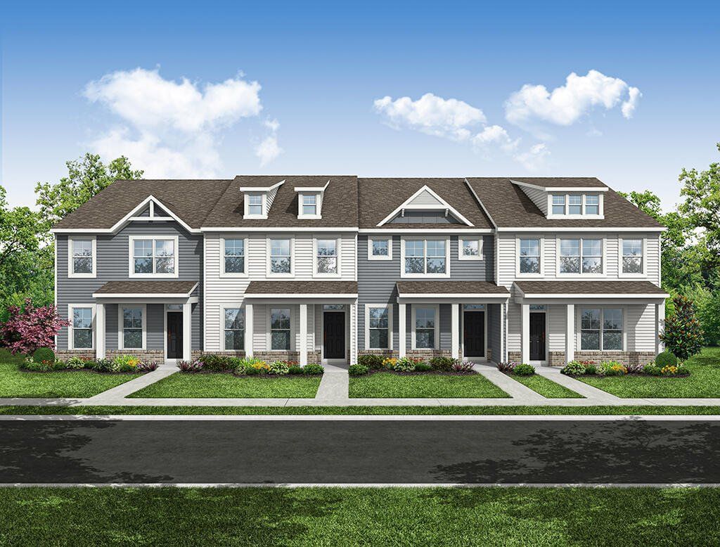 Bluffton - Enclave at Traditions Townhomes: Wake Forest, North Carolina - Eastwood Homes