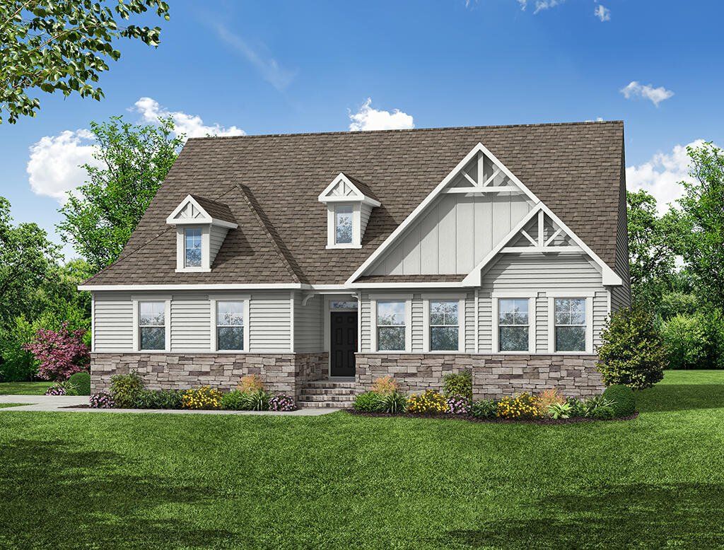 Redland por Eastwood Homes en Greensboro-Winston-Salem-High Point North Carolina