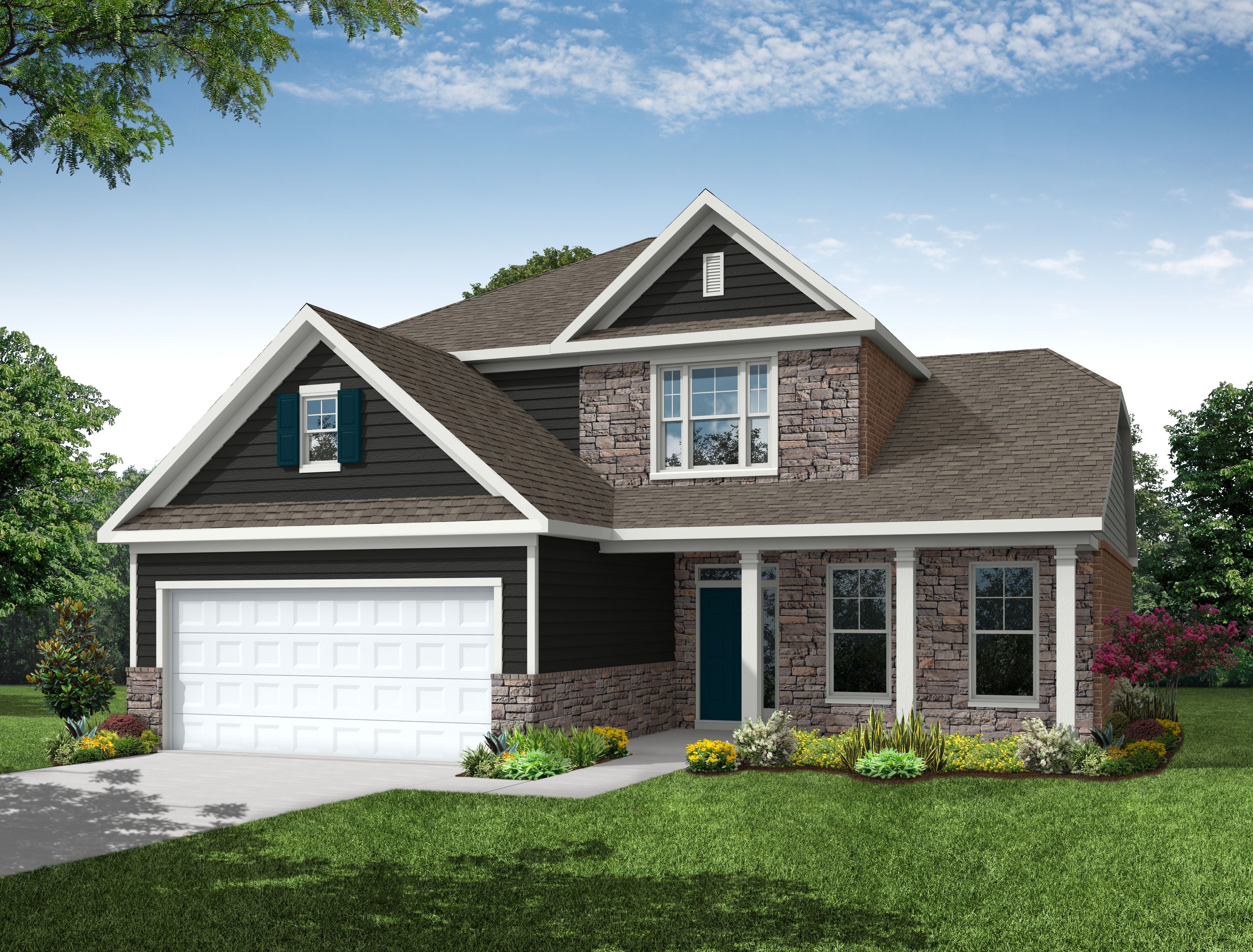 Raleigh - Cambridge: Flowery Branch, Georgia - Eastwood Homes