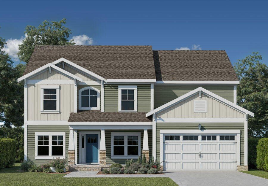 Capri II - The Estates at Nansemond River: Suffolk, Virginia - Eastwood Homes