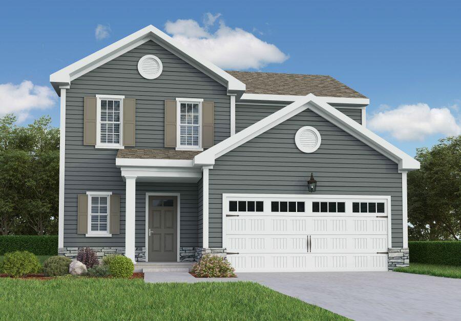Amalfi II - The Vistas at Bennett's Creek Quarter: Suffolk, Virginia - Eastwood Homes