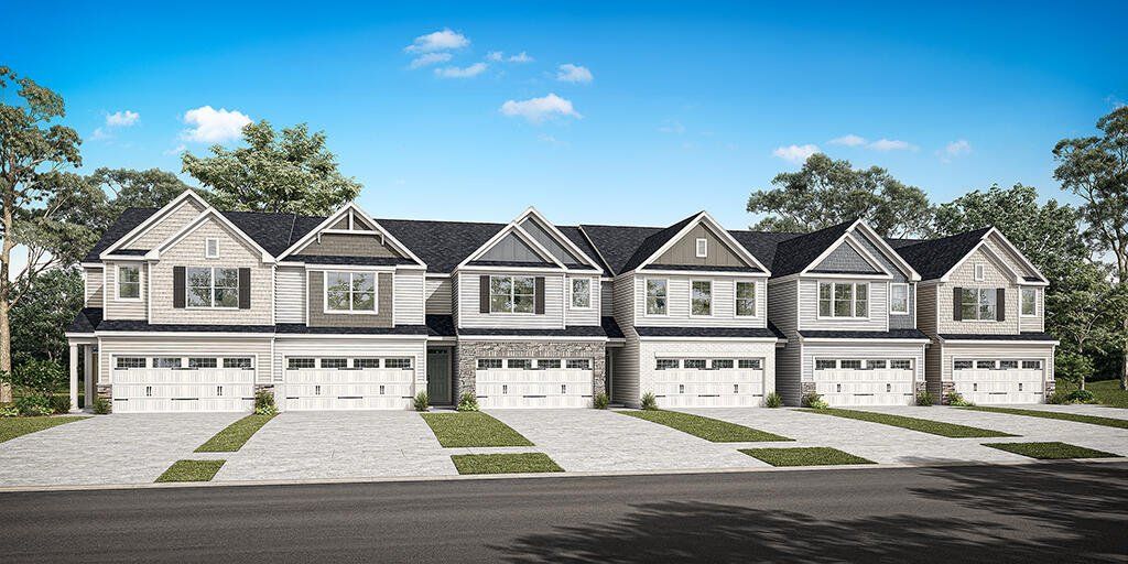 Villas at Dawsonville Townhomes por Eastwood Homes en Atlanta Georgia
