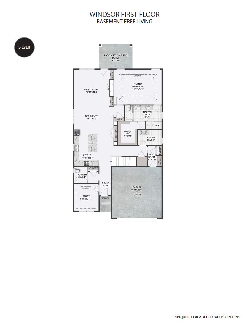 * FOR ILLUSTRATIVE PURPOSES ONLY; MAY VARY FROM ACTUAL. 