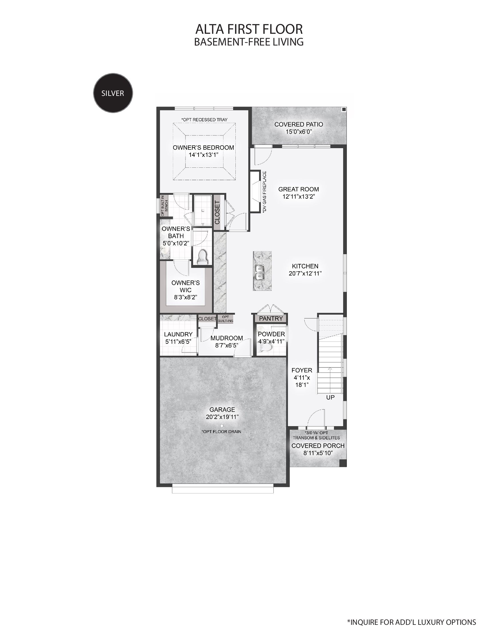 * FOR ILLUSTRATIVE PURPOSES ONLY; MAY VARY FROM ACTUAL. 