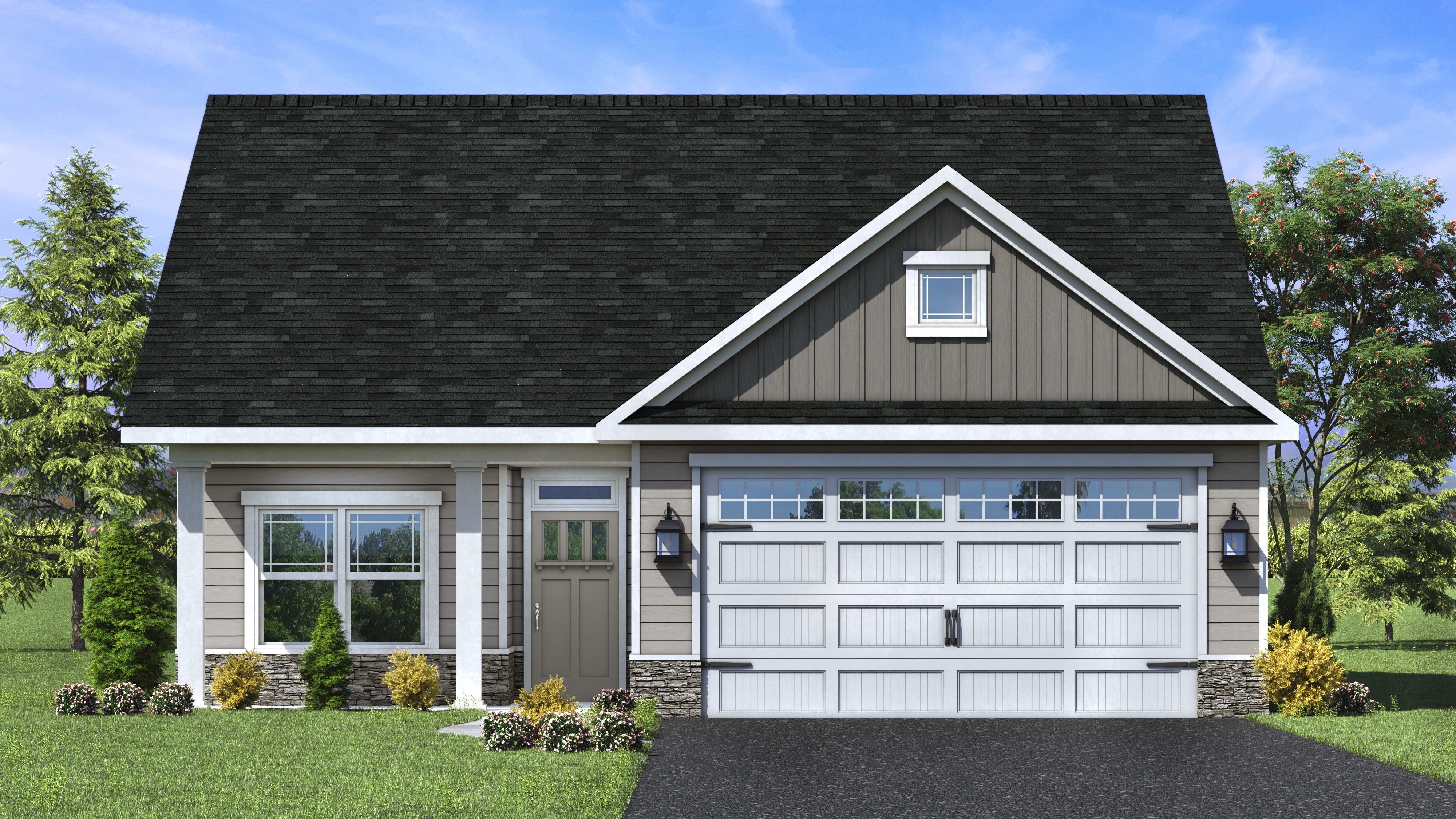 BasementFree Living Plan at Sherwood Pond in Mcmurray, PA by