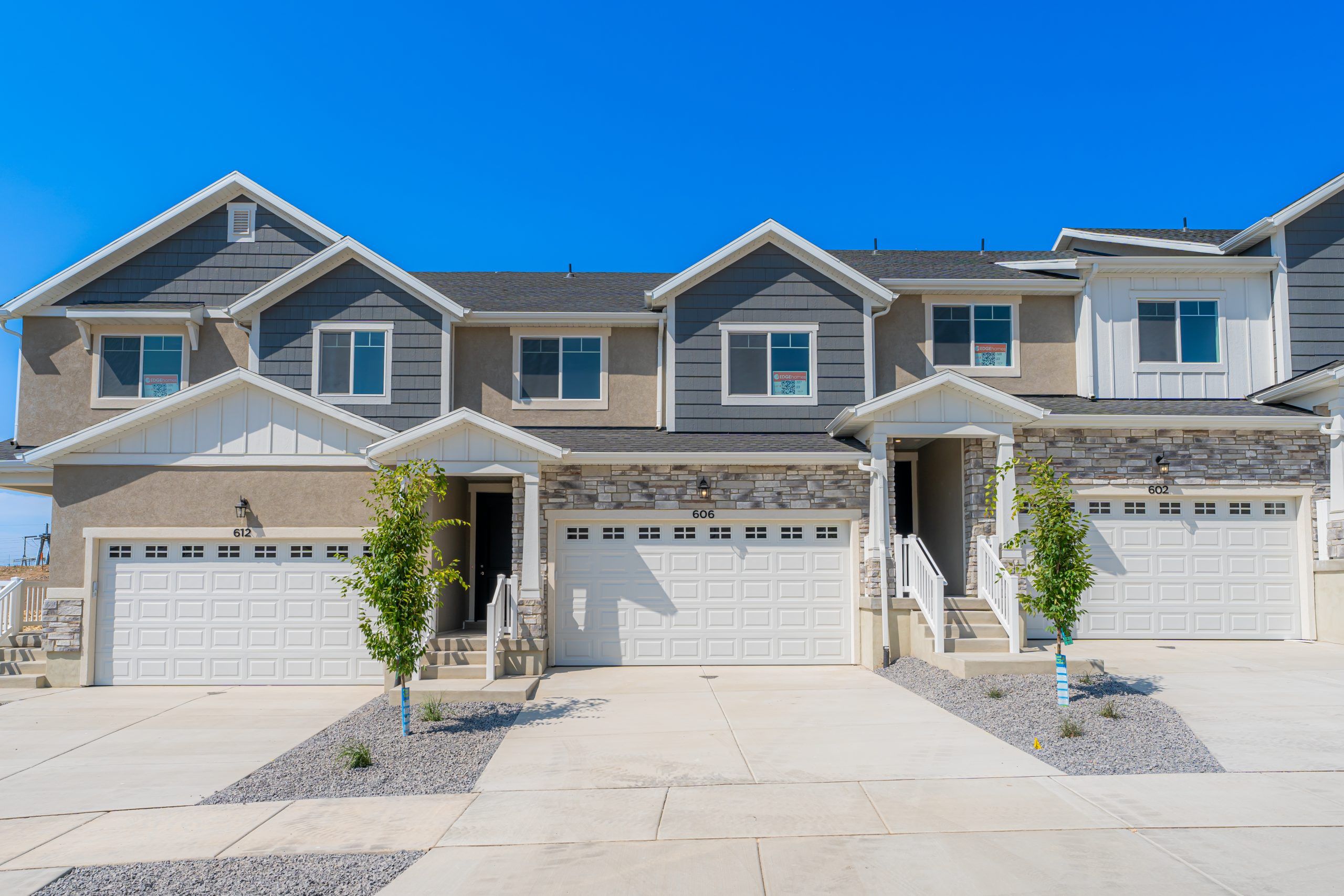 Type B Outer Townhome - Mountain Ridge: Riverton, Utah - EDGEhomes
