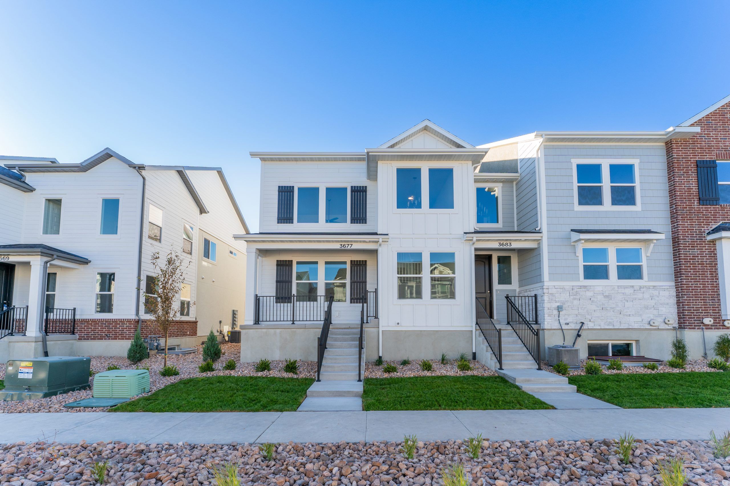 Type C Outer Townhome - Wildflower 2.0: Saratoga Springs, Utah - EDGEhomes