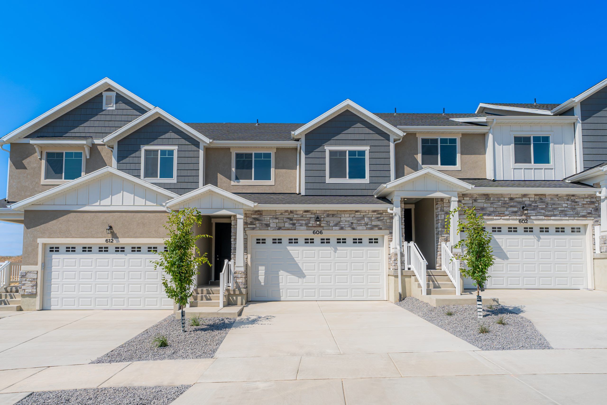 Type B Inner Townhome - Wildflower 2.0: Saratoga Springs, Utah - EDGEhomes