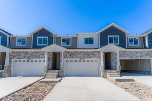Type B Inner Townhome - Wildflower 2.0: Saratoga Springs, Utah - EDGEhomes