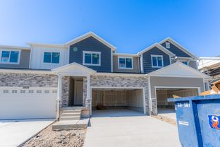 Type B Inner Townhome - Wildflower 2.0: Saratoga Springs, Utah - EDGEhomes