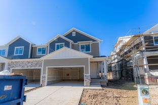 Type B Outer Townhome - Wildflower 2.0: Saratoga Springs, Utah - EDGEhomes