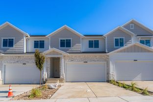 Type B Inner Townhome - Wildflower 2.0: Saratoga Springs, Utah - EDGEhomes