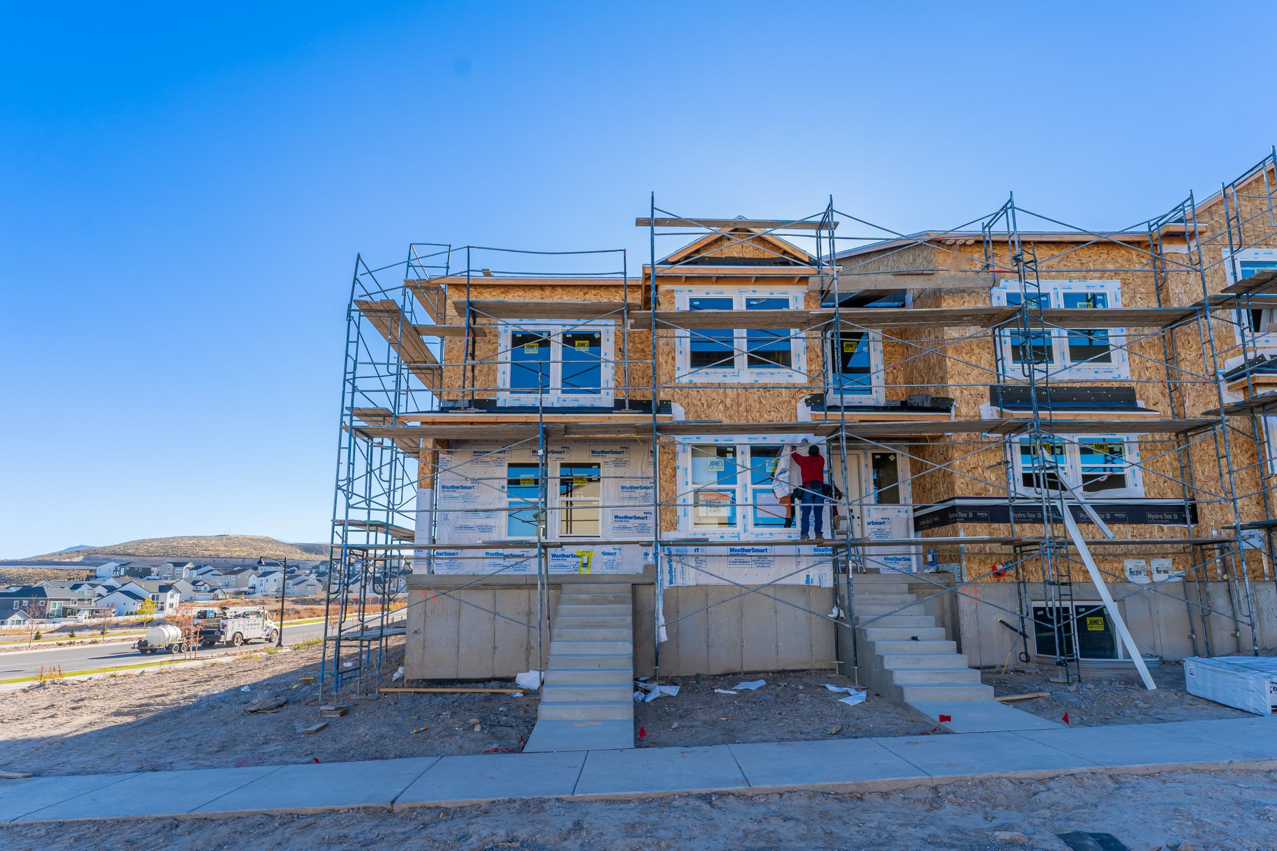 Type C Outer Townhome - Highridge: Saratoga Springs, Utah - EDGEhomes