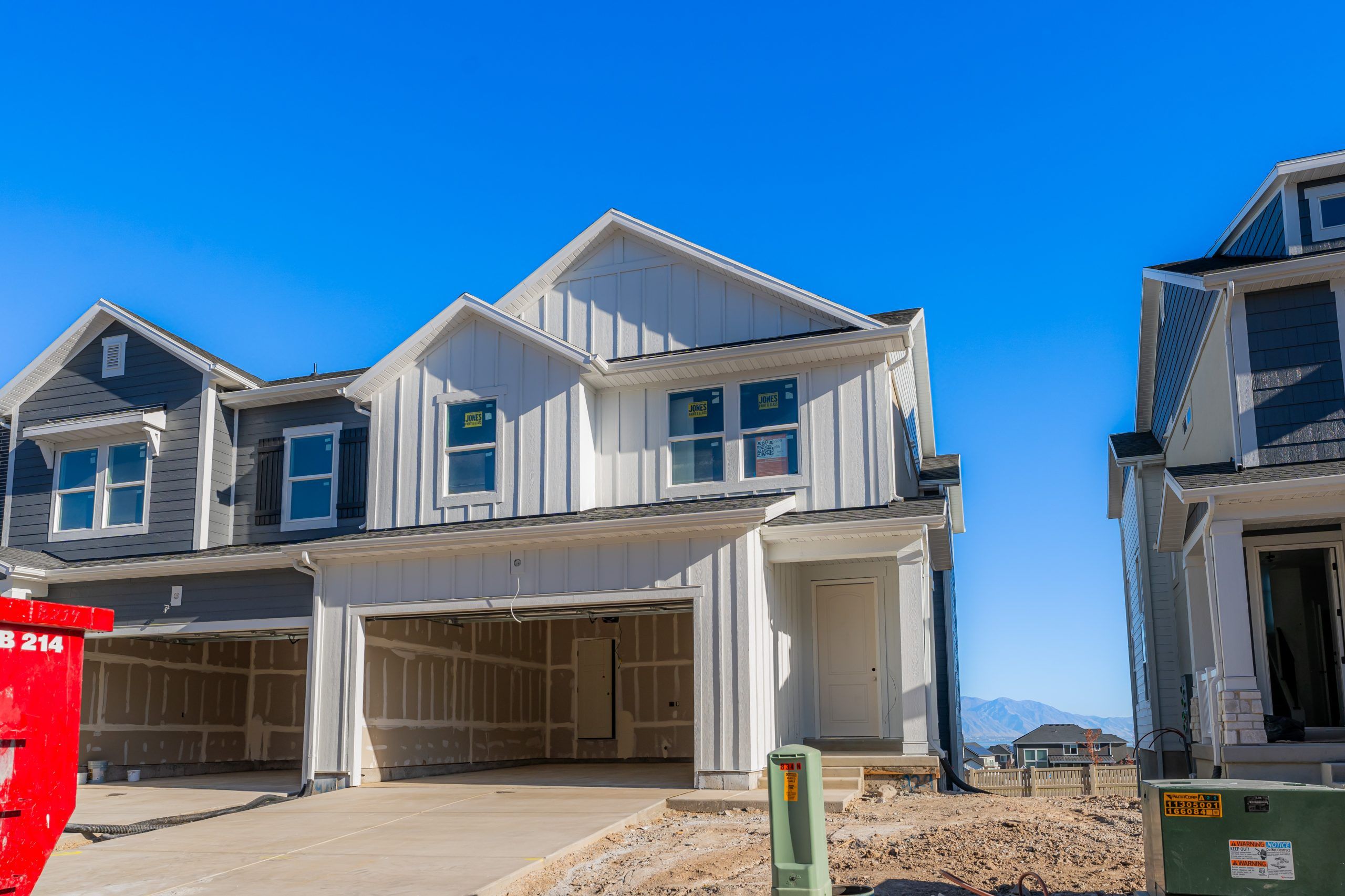 Type B Outer Townhome - Highridge: Saratoga Springs, Utah - EDGEhomes