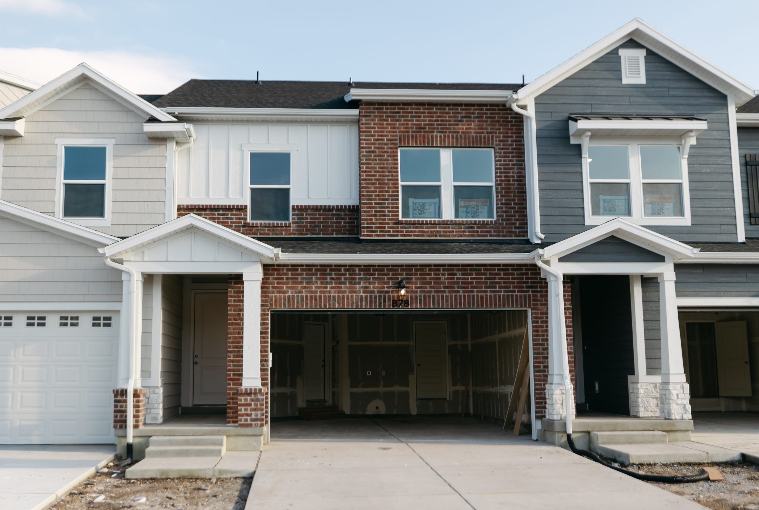 Type B Inner Townhome - Highridge: Saratoga Springs, Utah - EDGEhomes