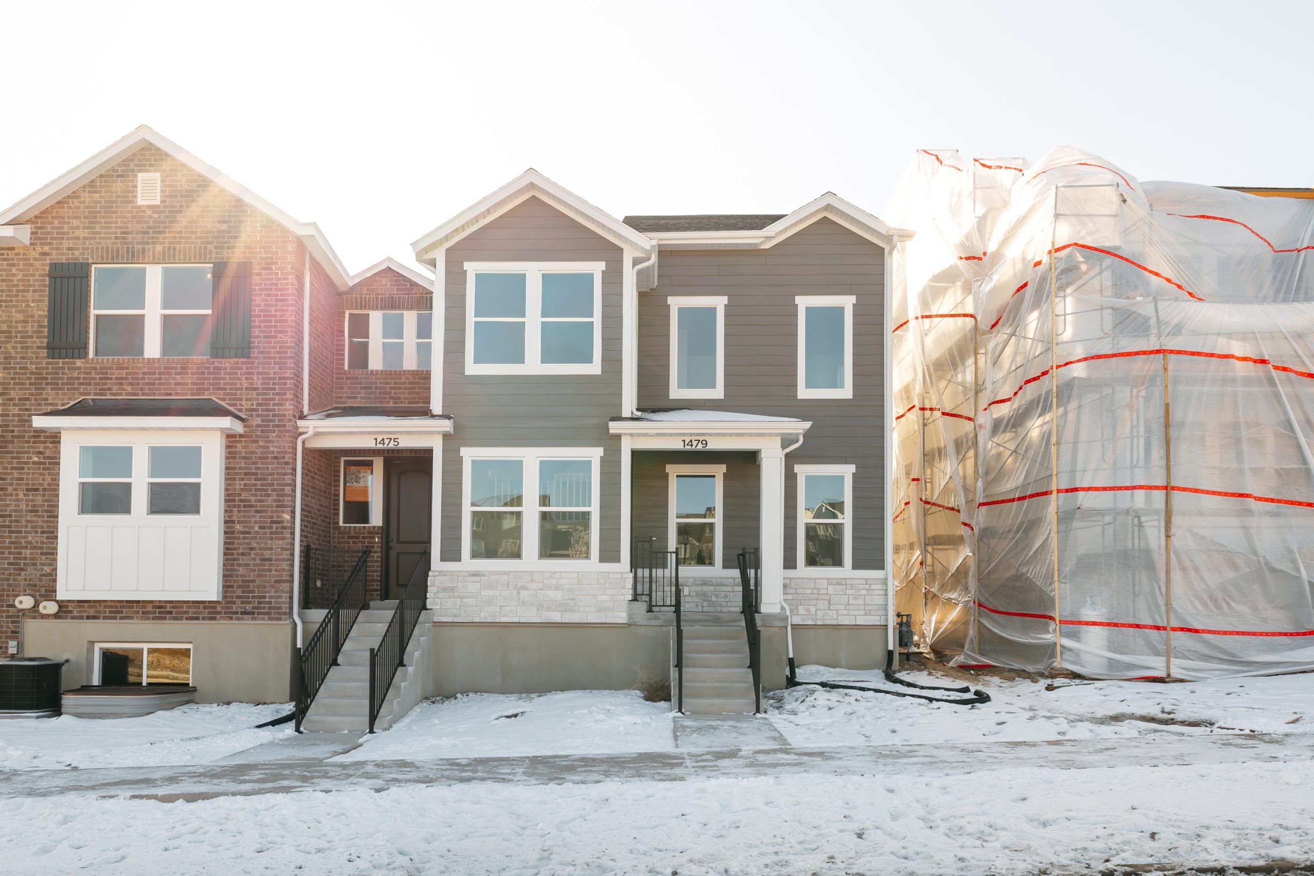 Type C Outer Townhome - Highridge: Saratoga Springs, Utah - EDGEhomes