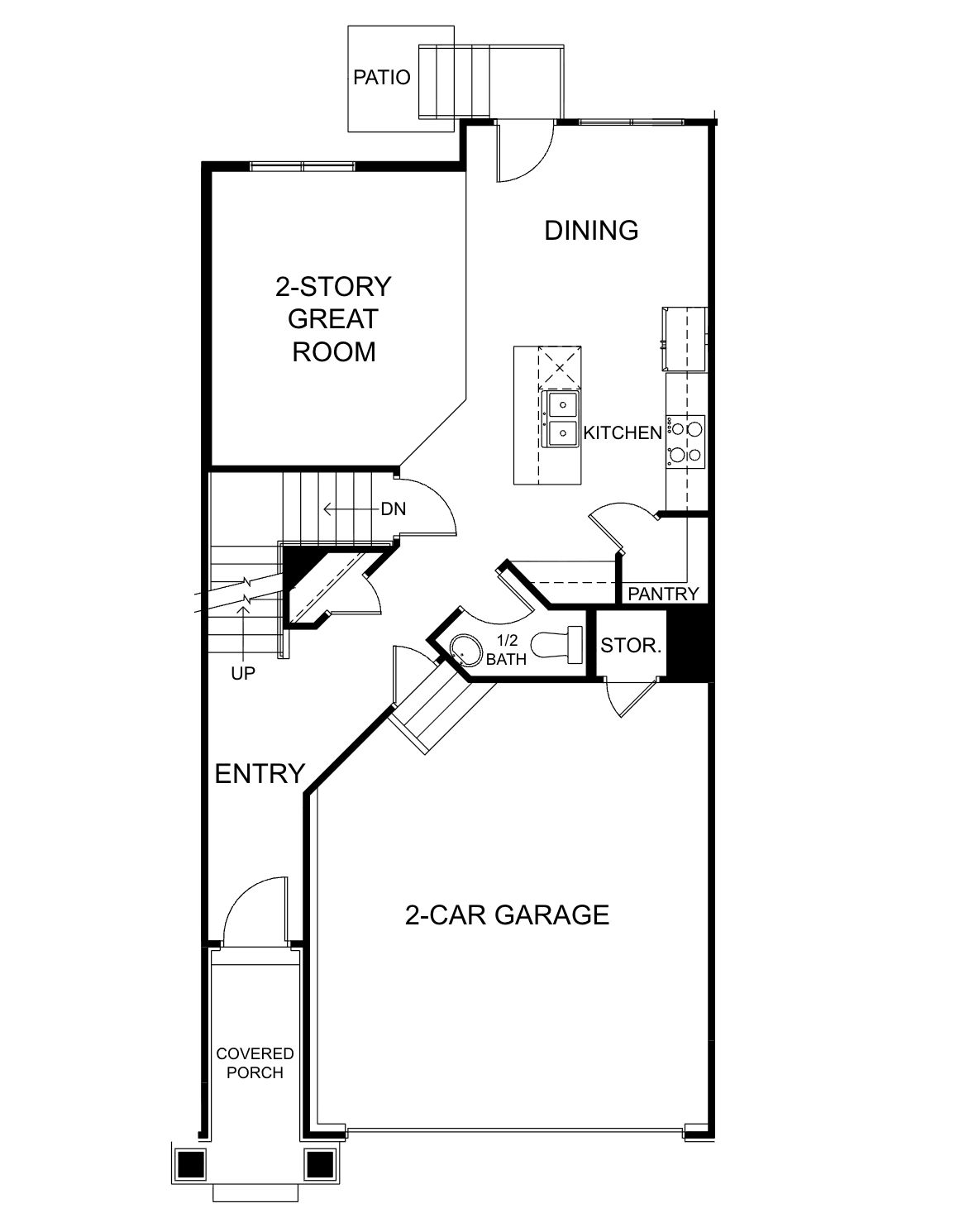 Type B Inner Townhome