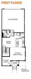 Type C Outer Townhome - Mt. Rainier: Herriman, Utah - EDGEhomes
