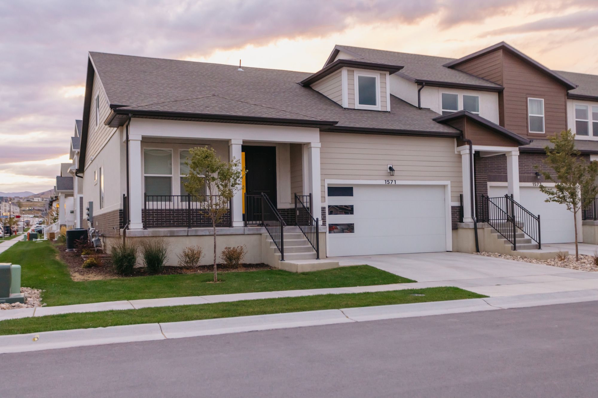 Type D Townhome - Mountain Ridge: Riverton, Utah - EDGEhomes