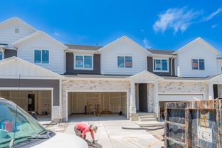 Type B Inner Townhome - Wildflower 2.0: Saratoga Springs, Utah - EDGEhomes
