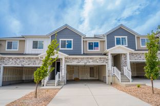 Type B Inner Townhome - Wildflower 2.0: Saratoga Springs, Utah - EDGEhomes
