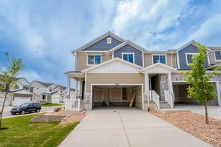 Type B Outer Townhome - Wildflower 2.0: Lehi, Utah - EDGEhomes