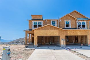 Type B Outer Townhome - Ridgehorne: Saratoga Springs, Utah - EDGEhomes