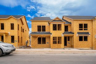 Type C Outer Townhome - Highridge: Saratoga Springs, Utah - EDGEhomes