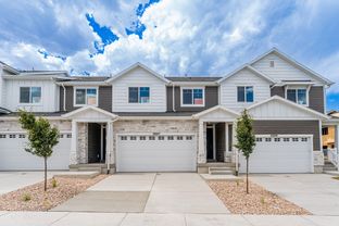 Type B Inner Townhome - Wildflower 2.0: Saratoga Springs, Utah - EDGEhomes