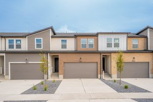 Type B Inner Townhome - Harmony Ridge: Mapleton, Utah - EDGEhomes