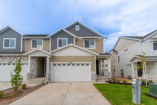 Type B Outer Townhome - Wildflower 2.0: Saratoga Springs, Utah - EDGEhomes