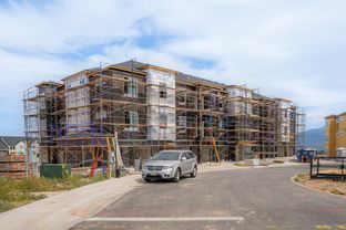 Condo B Front Third Level - Mt. Rainier: Herriman, Utah - EDGEhomes