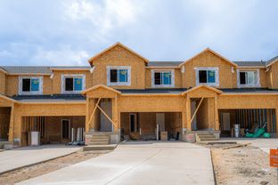 Type B Inner Townhome - Wildflower 2.0: Saratoga Springs, Utah - EDGEhomes