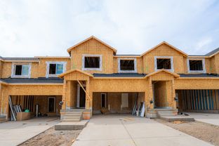 Type B Inner Townhome - Wildflower 2.0: Saratoga Springs, Utah - EDGEhomes