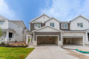 Type B Outer Townhome - Wildflower 2.0: Saratoga Springs, Utah - EDGEhomes