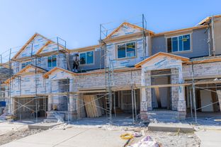 Type B Inner Townhome - Wildflower 2.0: Saratoga Springs, Utah - EDGEhomes