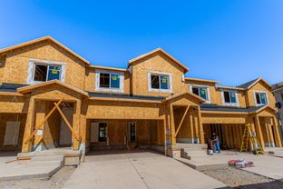 Type B Inner Townhome - Wildflower 2.0: Saratoga Springs, Utah - EDGEhomes