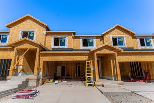 Type B Inner Townhome - Wildflower 2.0: Saratoga Springs, Utah - EDGEhomes