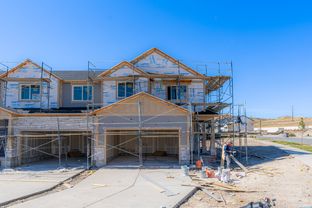 Type B Outer Townhome - Wildflower 2.0: Saratoga Springs, Utah - EDGEhomes