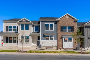 Type C Inner Townhome - Highridge: Saratoga Springs, Utah - EDGEhomes
