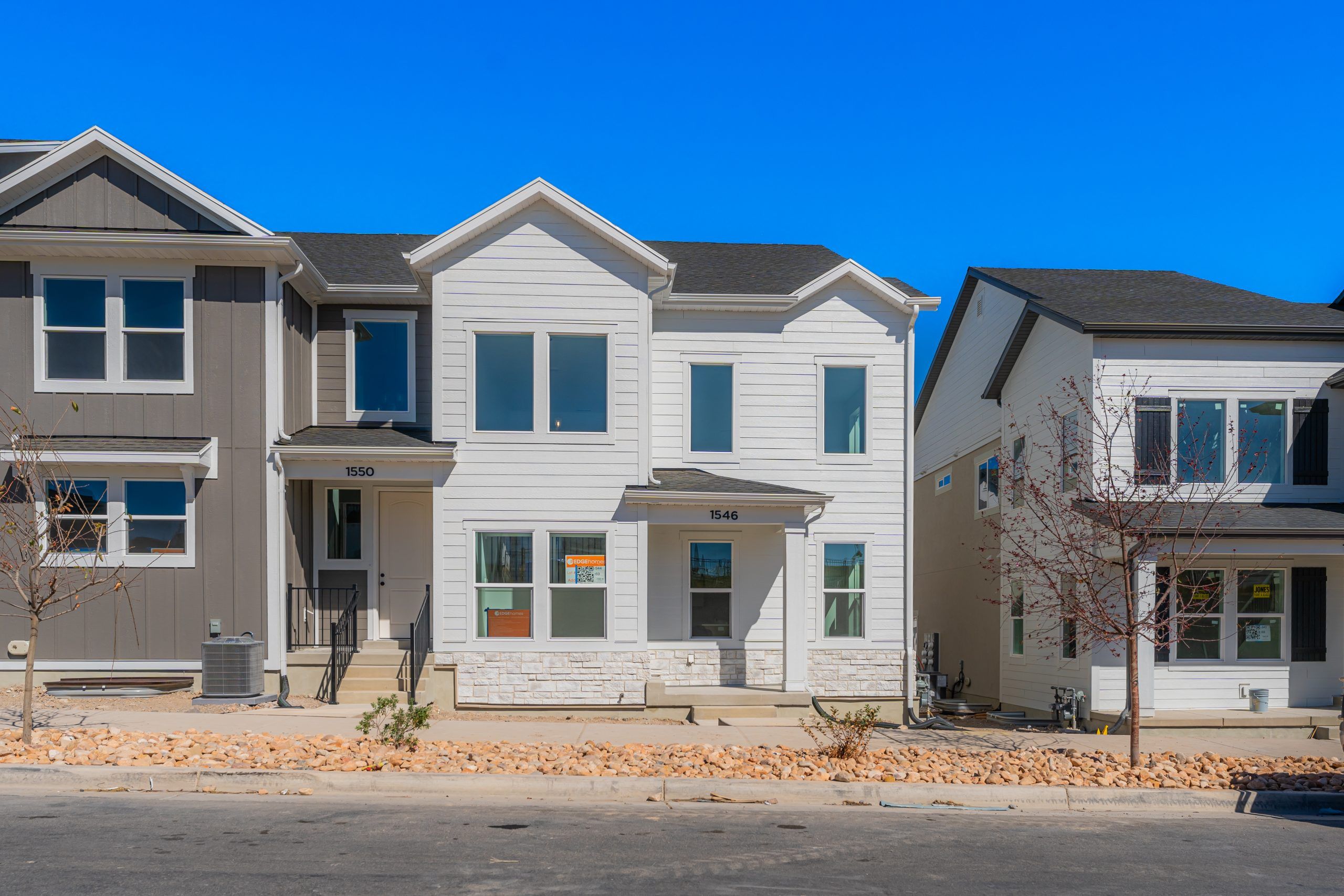 Type C Outer Townhome - Highridge: Saratoga Springs, Utah - EDGEhomes