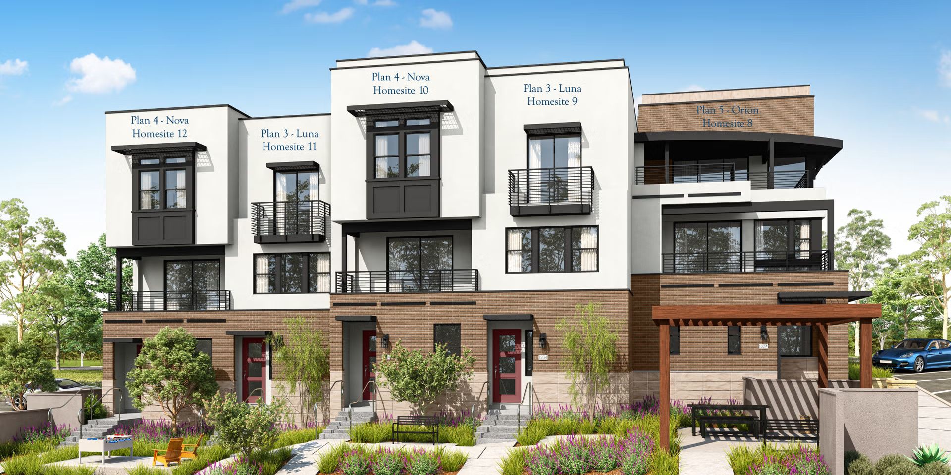 Plan 4 - Nova - Elara: Whittier, California - Melia Homes