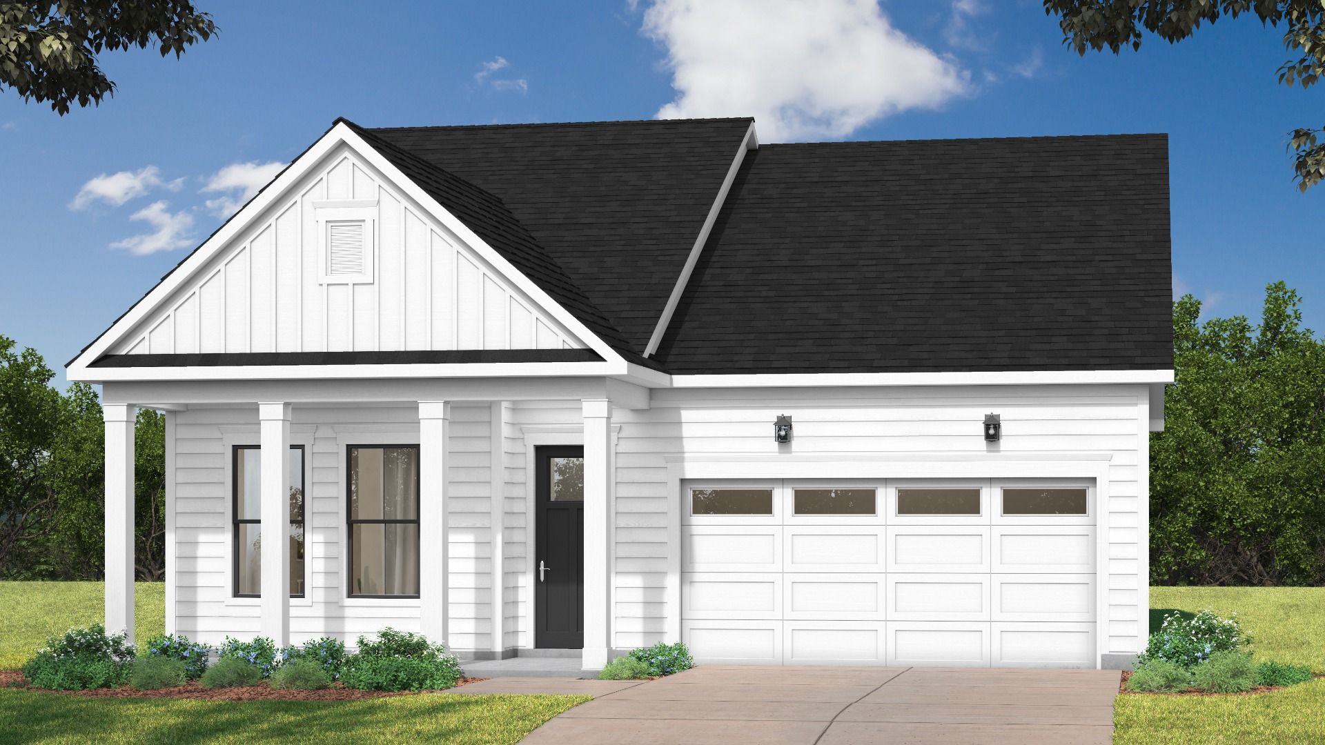 Traveler Elevation Farmhouse