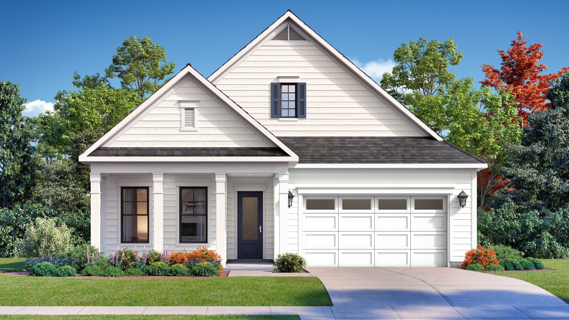 Low Country Elevation for the Enthusiast Plan by DBR Homes in Fort Mill, SC