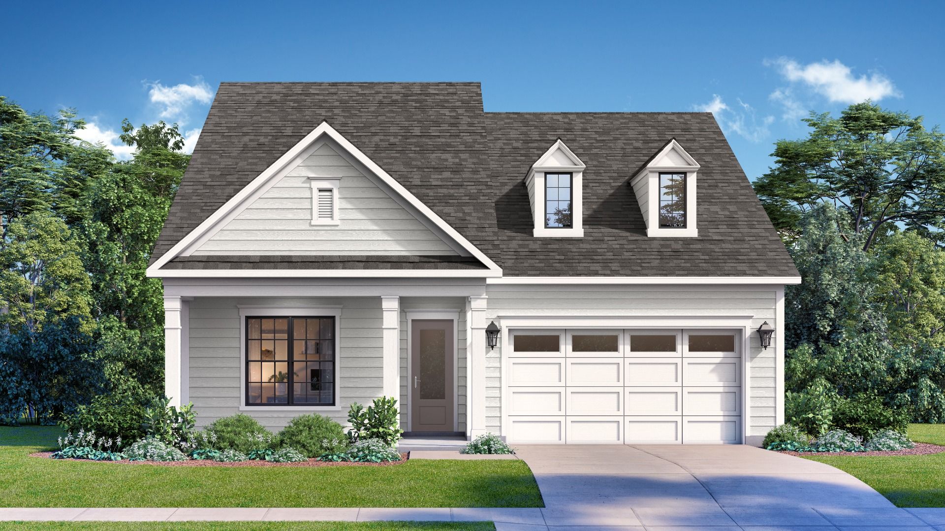 Low Country Elevation for the Virtuoso Plan by DBR Homes in Fort Mill, SC