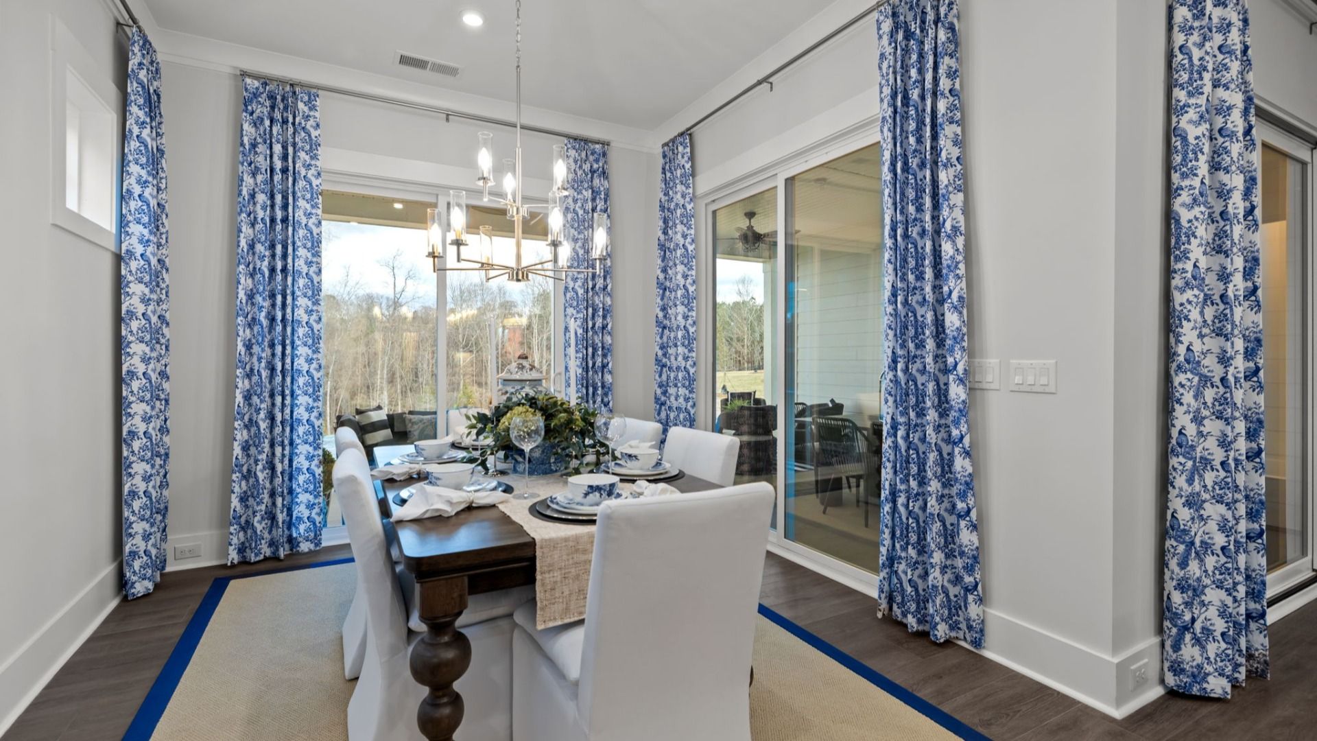The Adventurer Plan by DBR Homes dining area in Fort Mill, SC.