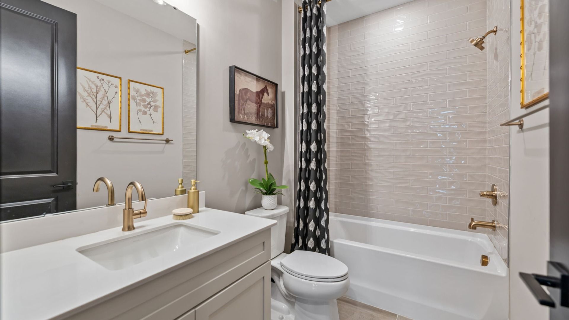 The Enthusiast Plan with a modern bathroom in Fort Mill, SC